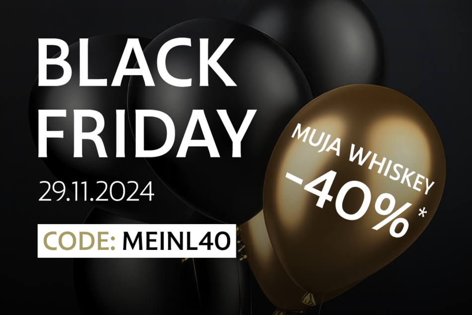 Graben Wien Exklusives Black Friday Special mit Muja Irish Whiskey